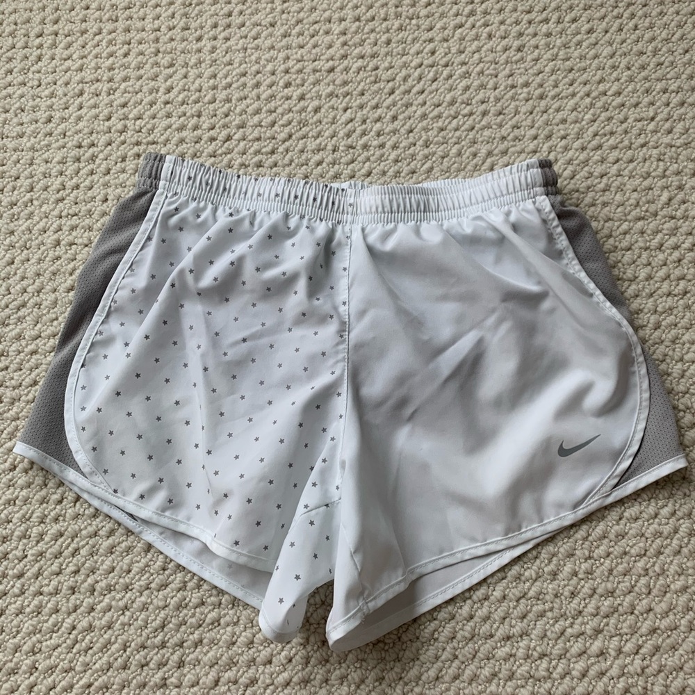white star nike shorts